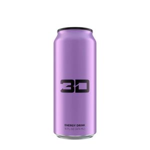 3D Energy Drink 12 x 473 ml cukrová vata