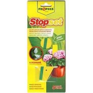 PROPHER Stopset žlté šípky proti muškám na izbových rastlinách