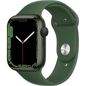 Apple Watch Series 7 45 mm Zelený hliník s listovo zeleným športovým remienkom