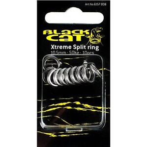 Black Cat Xtreme Split Ring 10,5 mm 50 kg 10 ks