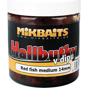 Mikbaits Halibutky v dipe Red fish 14 mm 250 ml