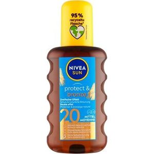 NIVEA SUN Protect & Bronze, Spray SPF 20, 200 ml