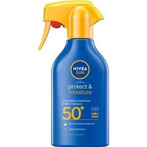 NIVEA Sun Protect & Moisture Trigger Spray SPF 50+, 270 ml