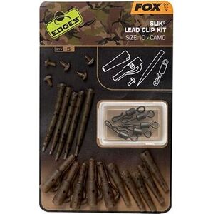 FOX Slik Lead Clip Kit Camo veľkosť 10, 5 ks