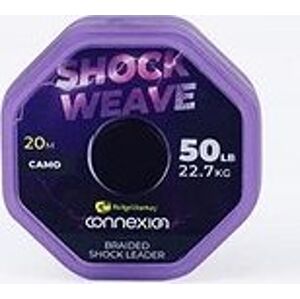 RidgeMonkey Connexion Shock Weave Braided Shock Leader 50lb 20m