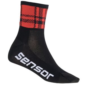 Ponožky SENSOR Race Square červené - veľ. 6-8