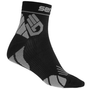 Sensor ponožky Marathon černá-šedá