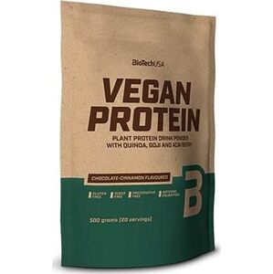 BioTech Vegan Protein 500 g, chocolate cinnamon