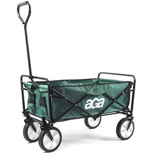Aga Skladací prepravný vozík MR4610 – zelený
