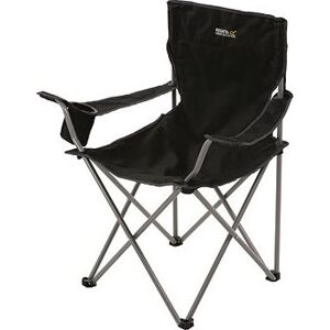 Regatta Isla Chair Black/Sealgr