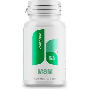 Kompava MSM, 500 mg, 120 kapsúl