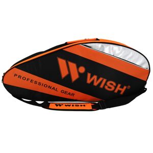 Bedmintonová taška WISH WB-3035 oranžovo-čierna