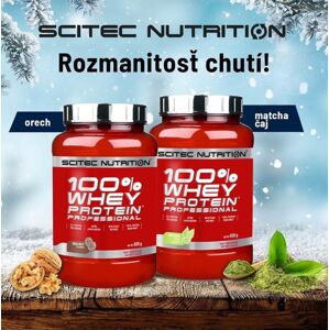 100% Whey Protein Professional - Scitec Nutrition 2350 g Oriešok-čokoláda