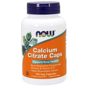 NOW Foods Calcium Citrate 120 kaps.