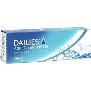 Dailies AquaComfort Plus (30 šošoviek) dioptria: -0.75, zakrivenie: 8.70
